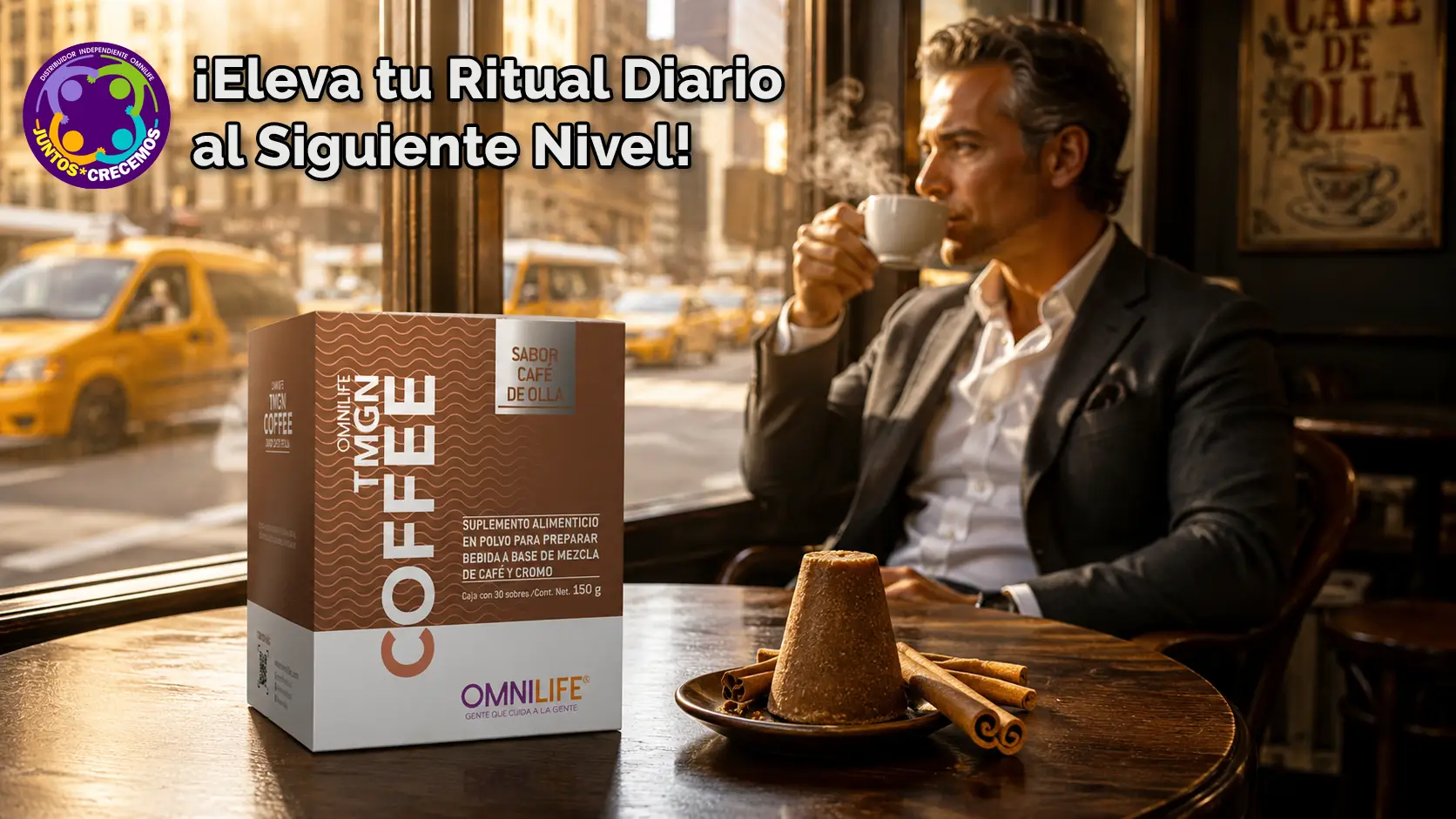 Cafe con cromo Omnilife Cafe con cromo Omnilife